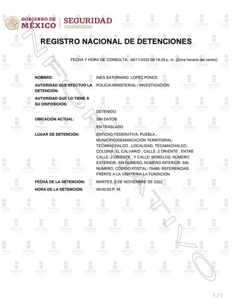 Es Validada Ley Nacional De Registro De Detenciones La Querella Digital