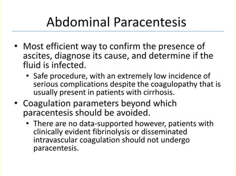 Ascitic Fluid Analysis PPT