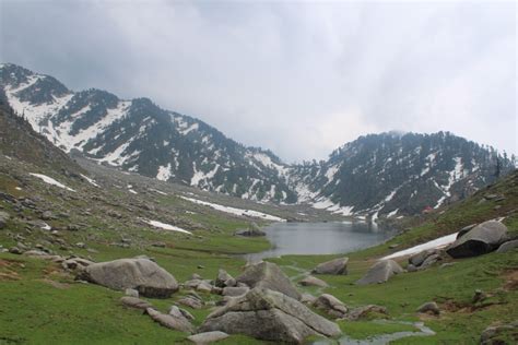 Kareri Lake Trek Trekking In Himachal Moxtain