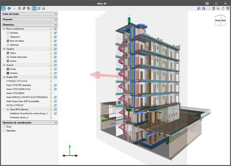 Nuevo sistema de visualización en 3D en los programas de CYPE