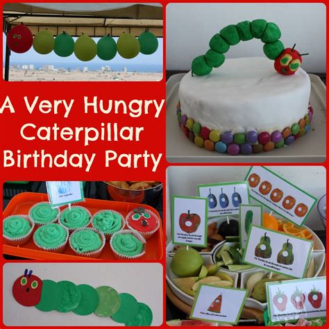 The Very Hungry Caterpillar Birthday Party Free Printables Printable