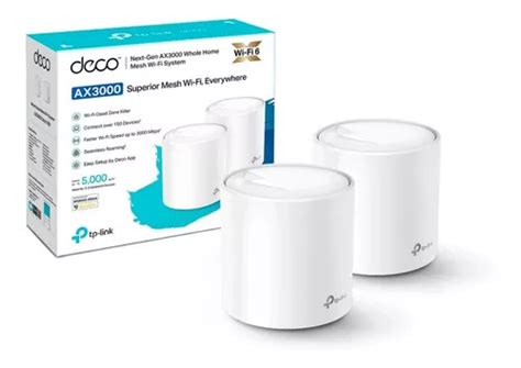 Tp Link Roteador Deco X V Blanco V V Mercadolibre