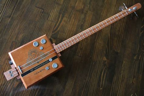 Cigar Box Bass Guitar 2 String