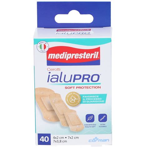 Medipresteril Cerotti Ialupro Soft Proteciont 3 Formati Assortiti 40 Pz