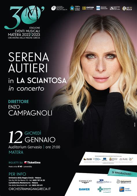 Serena Autieri In La Sciantosa In Concerto Auditorium Gervasio