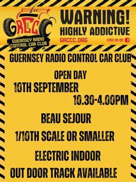 Guernsey Radio Control Car Club Open Day | Guernsey with Kids