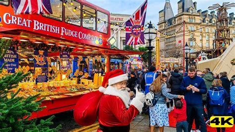 Liverpool Christmas Market Full Tour England United Kindom Youtube