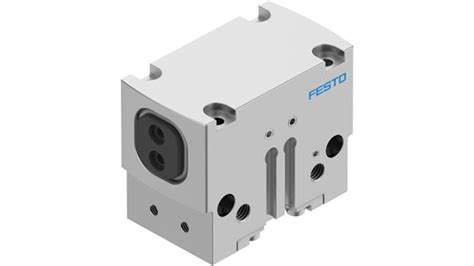 Festo 2 Finger Double Action Pneumatic Gripper Hgpd 20 A Parallel Gripping Type Rs