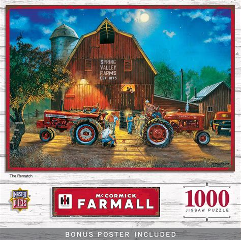 Masterpieces Farmall The Rematch 1000 Piece Jigsaw Puzzle Ebay