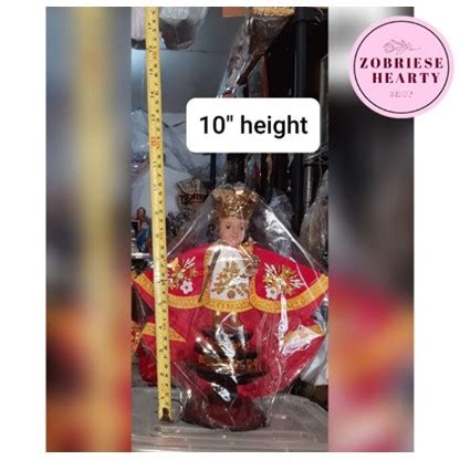 Wooden Sr Sto Nino De Cebu Mahal Nga Senior Viva Pit Senyor Shopee