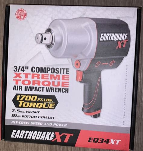 Earthquake Xt Eq Xt Similar To Snap On Tools Mg Air Impact Wrench