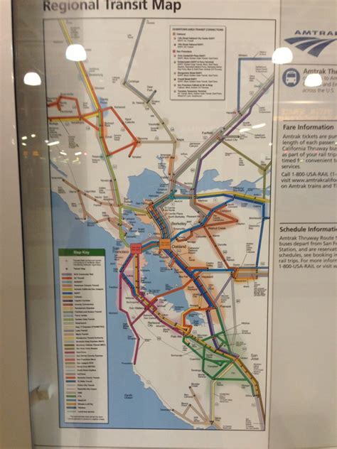 Transit Maps: Official Map: San Francisco Bay Area Regional Transit Map ...