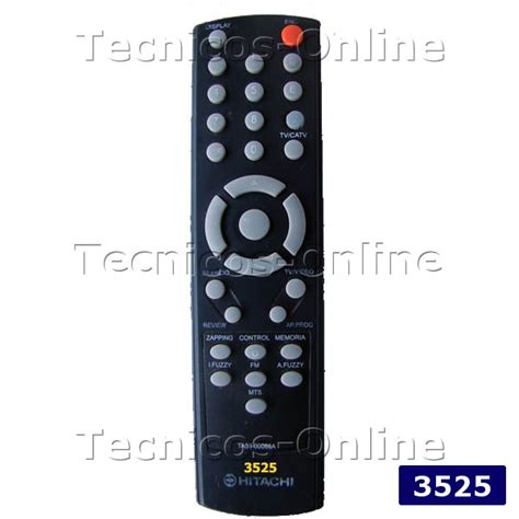 Tecnicos Online Control Remoto Tv Hitachi Rca