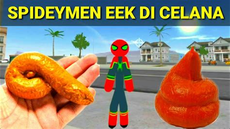 Spideymen Kebelet Boker Berak Eek Kentut Di Celana Spiderman