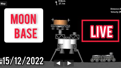 Spaceflight Simulator Moon Base 15 12 2022 Live YouTube