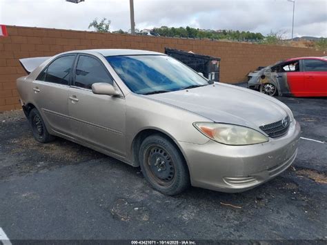 2002 Toyota Camry Sedan
