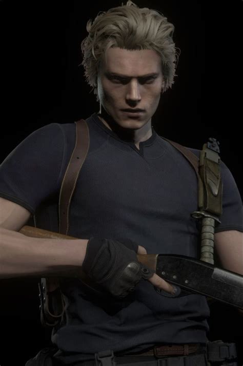 Leon S Kennedy Resident Evil Collection Resident Evil Leon White Man