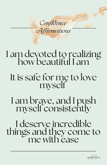 Affirmations For Confidence That Remind You Of Your Power