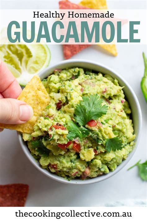 Healthy Guacamole Recipe The Cooking Collective Recipe Guacamole