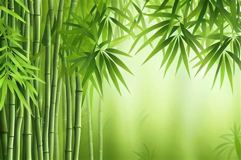 Premium Photo Green Bamboo Background Fresh Leaves On Tree As Nature Ecology And Environment