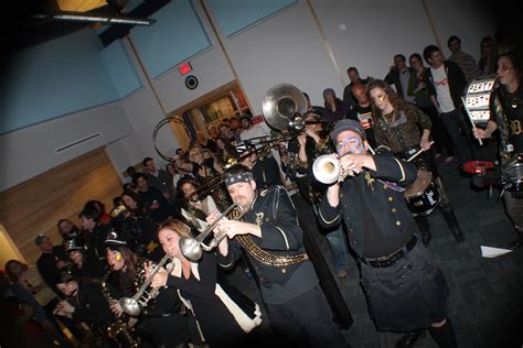 Detroit Party Marching Band At Ferndale Area District Library For Metro