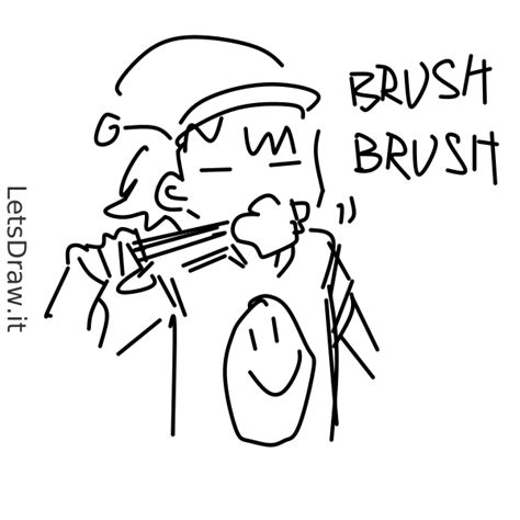 How To Draw Toothbrush Dxjreod Png Letsdrawit