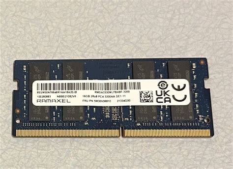 Yahooオークション 【ノートpc用メモリ】 Ramaxel Ddr4 Pc4 25600