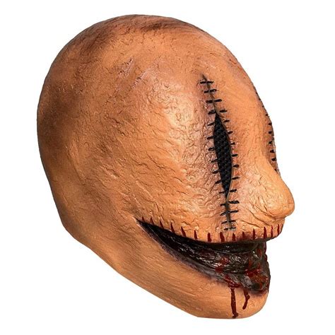 Smiley Face Serial Killer Mask Scary Latex Full Head Horror Movie Mask