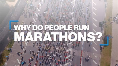 Why Do People Run Marathons Good Morning America