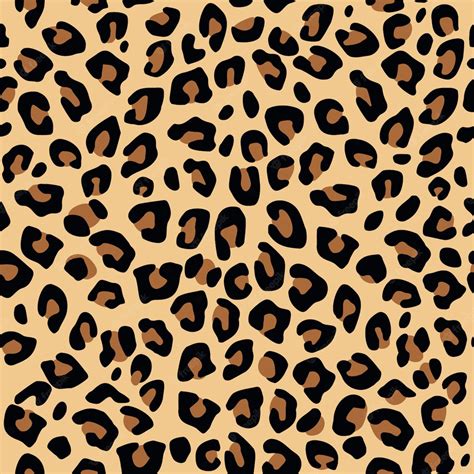 Premium Vector Seamless Leopard Print Pattern Plano De Fundo De