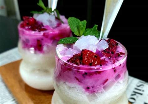 Resep Smoothie Sirsak Nata De Coco Naga Merah 403 Oleh Susi Darmawan