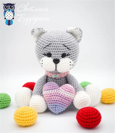 Amigurumi Cat Head Crochet Plush Free Pattern Crowd Connection