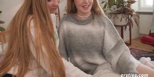 Ersties Lesbian Hotties Look At The Kama Sutra Before Pleasuring Each Other Rikki Lee