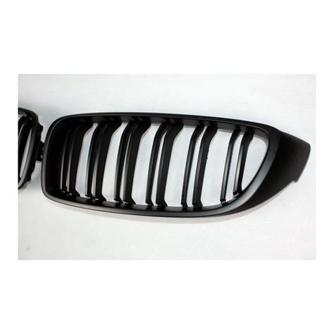 2x Grilles De Calandre BMW Serie 4 F32 F33 F36 F82 F80 Noir Mat