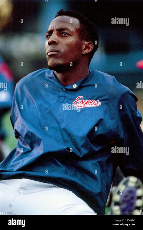 Vladimir Guerrero of the Montreal Expos during a game against the Los ...