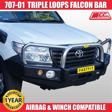 Shop Mcc Stainless Steel Triple Loops Falcon Bullbar Led