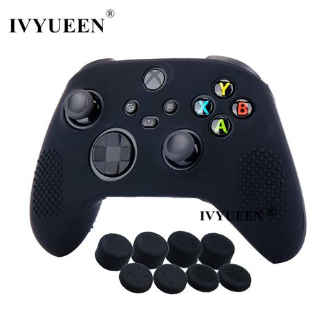 Ivyueen anti derrapante pele protetora para xbox série x s controlador