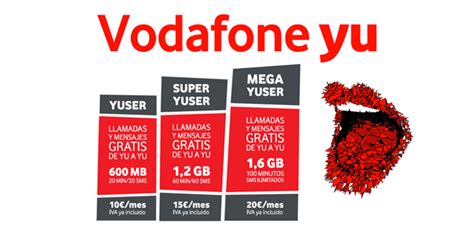 Vodafone Yu Renueva Sus Tarifas De Prepago Que Tambi N Incluyen Ahora G