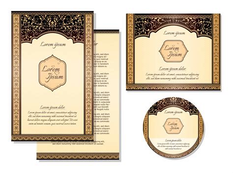 Wedding Invitation Card 628545 Vector Art at Vecteezy