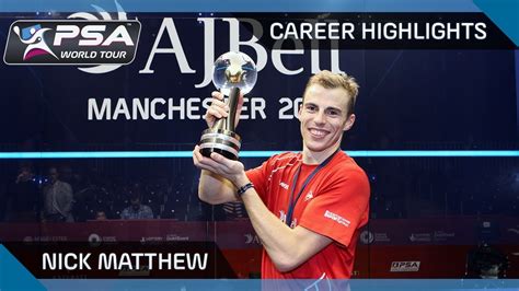 Squash Nick Matthew Career Highlights Youtube