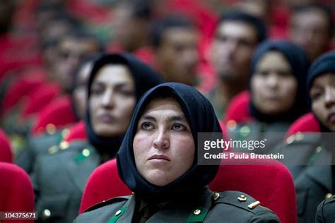 14 Female Soldiers Of The Afghan National Army Attend Graduation