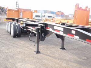 Tri-Axle Container Chassis, Tri-Axle Trailers - TransWorld Equipment