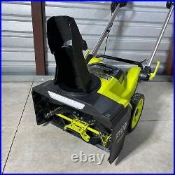 Ryobi V Hp Brushless Whisper In Single Stage Cordless Snow Blower