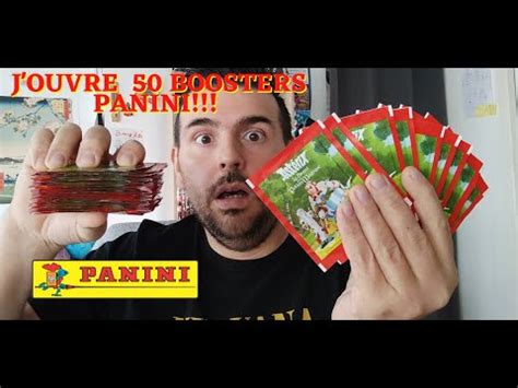 Ouverture De Boosters Panini Asterix Youtube