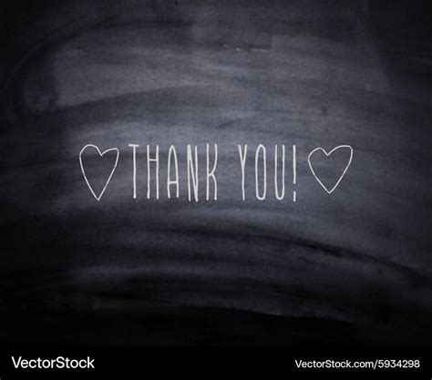 Thank you hearts Royalty Free Vector Image - VectorStock