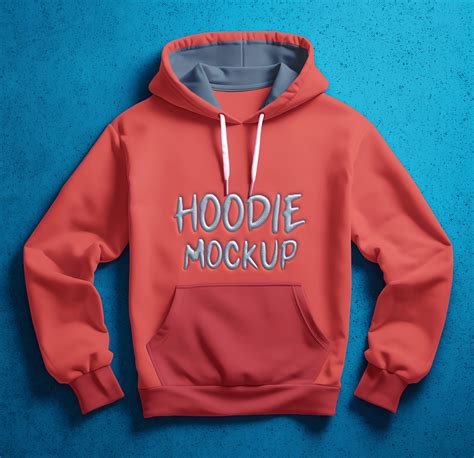 Free Front Hoodie Mockup PSD | Mockuptree