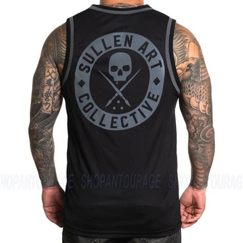 Sullen Art Collective Shirts Sullen Boh Jersey Blackgrey Scm381 New