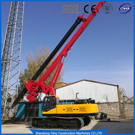 Rotary Piling Rig Hydraulic Drilling Rig Price For 40m Depth China