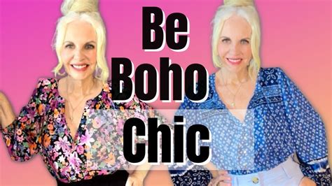 Boho Women’s Style Wearable Fashion Over 50 Over50fashion Bohostyle Youtube