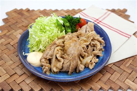 豚の生姜焼き マルヱ醤油